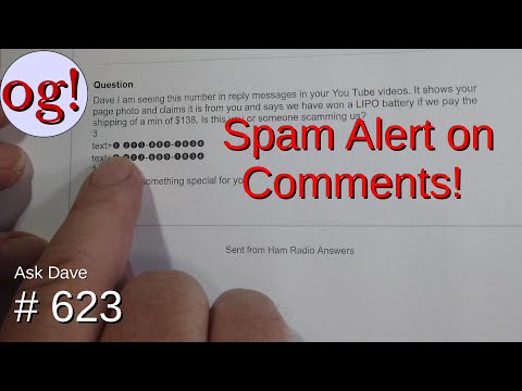 Spam Alert on Comments! (#623)