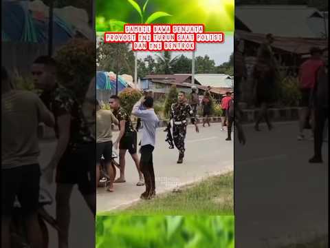 Perkara ulah oknum anggota polisi yang sok keras #tni #komando #tniad #tnidihatirakyat