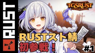【TGSRust】RUSTスト鯖初参加！RUST初心者頑張ります💪※2回目【#藤白澪/#新人VTuber】
