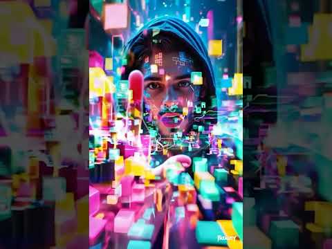 Hi-Tetris!! check the entire clipe on our Channel!! #aivideo #trance #rave #electronicmusic