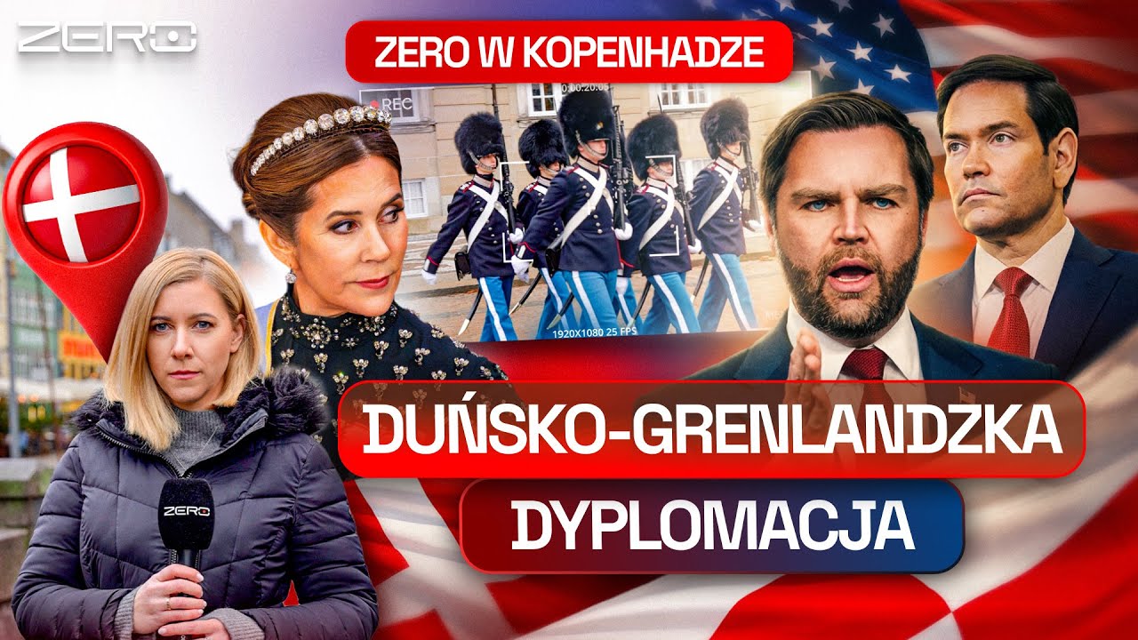 DANIA WYSYŁA WOJSKO NA GRENLANDIĘ. VANCE I RUBIO NIE DALI SIĘ PRZEKONAĆ
