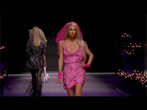Paris Hilton Closes Versace’s Runway Show at Milan Fashion Week!
