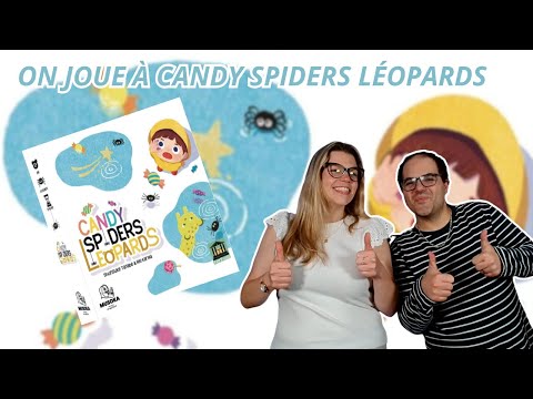 { Règles Et Partie } ON JOUE À CANDY SPIDERS LÉOPARDS | Jeu De Société | Musoka Studio