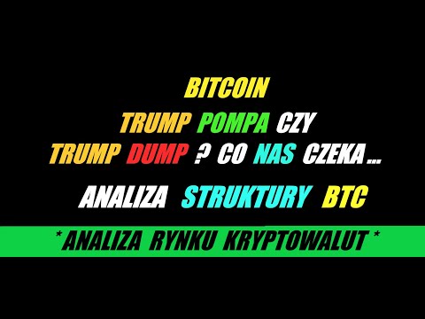 👉 ANALIZA RYNKU KRYPTOWALUT (20/01/2024) – TRUMP POMPA CZY TRUMP DUMP ???