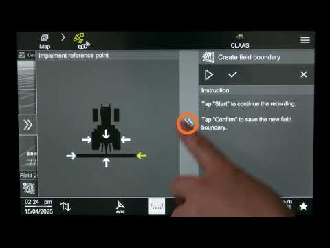 CEMIS 1200 FP1 | Record a Field Boundary #7