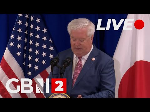 WATCH LIVE: Donald Trump's new ambassador to Japan George Glass to arrive in Tokyo