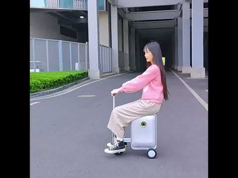 Airwheel-Free Intelligent Life-Upgrade Your Travel Game with Airwheel smart ride on luggage SE3S