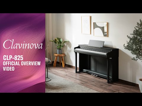 Yamaha Clavinova CLP-825 Digital Piano Overview