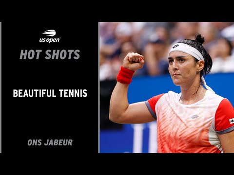 Ons Jabeur Hits Stunning Down-The-Line Winner | 2022 US Open