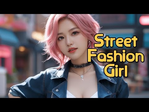 [AI Journey] Street Fashion Girl   #AIJourney #Street #FashionGirl