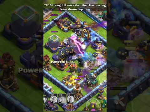 TH16 vs Max Bowlers  Too Many Rocks, Not Enough Walls #shorts #gaming #new #games