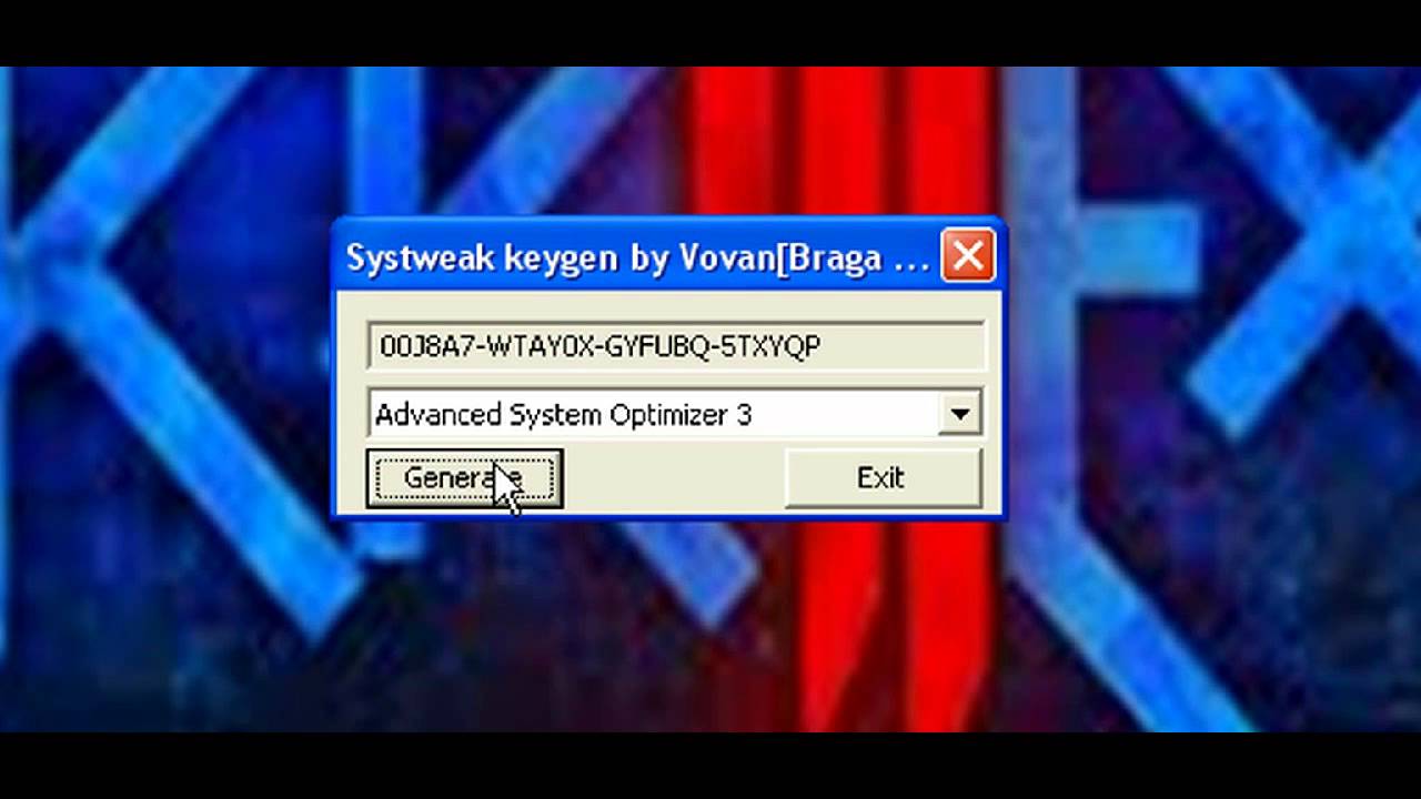 Advanced system optimizer serial key free 2016