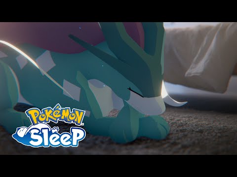 【公式】『Pokémon Sleep（ポケモンスリープ）』スイクンが登場！