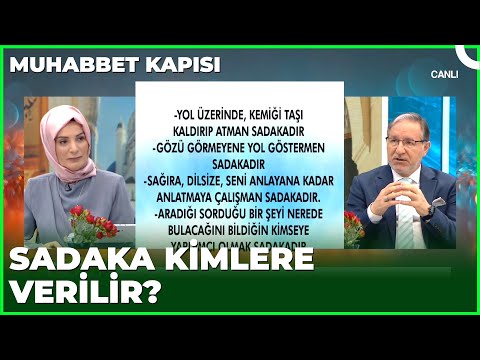 Sadakla Verirken Nelere Dikkat Edilmeli | Prof. Dr. Mustafa Karataş ile Muhabbet Kapısı