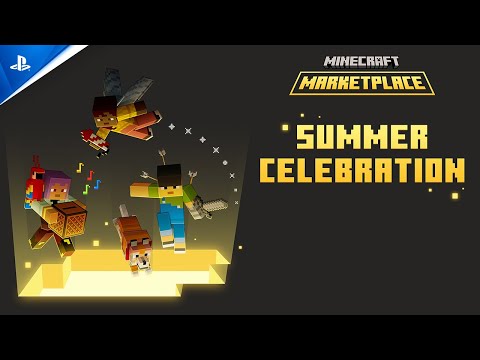 Minecraft Marketplace Summer Celebration - Launch Trailer | PS4 Games