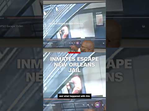 Inmates escape New Orleans jail