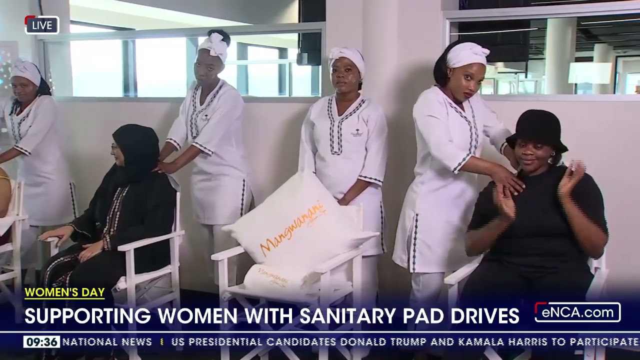 Women's Day | Supporting women with sanitary pad drives