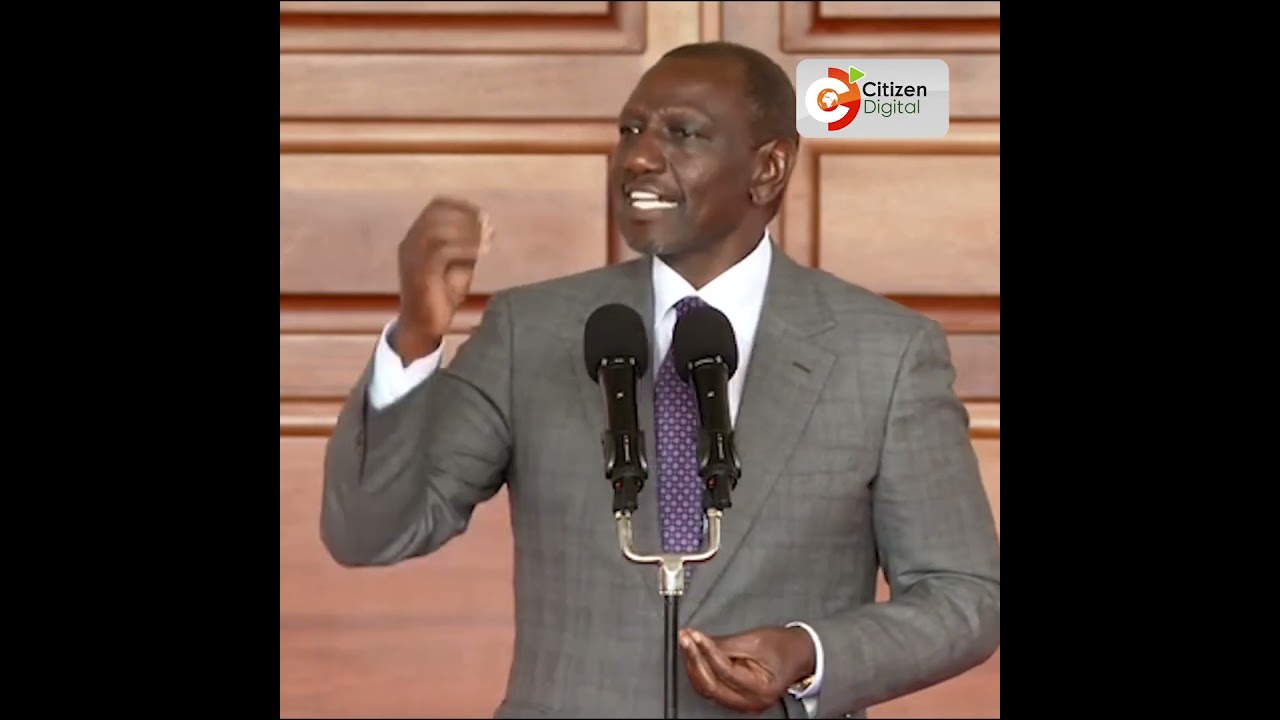 President Ruto defends the use of water cannons, tear gas, and roadblocks during protests.
