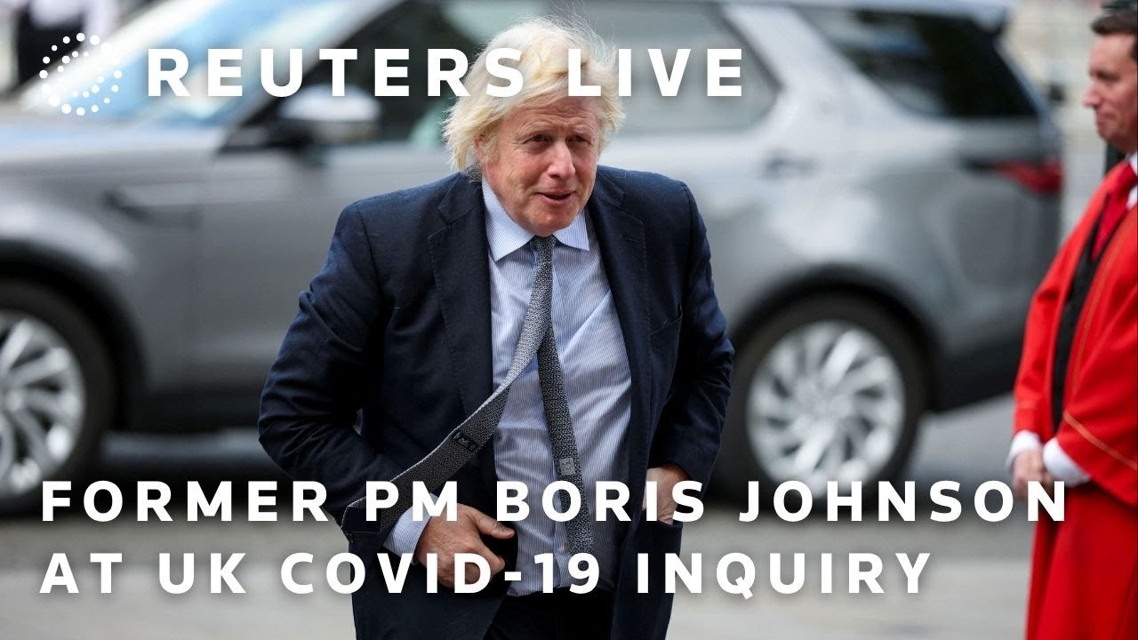 LIVE: Former PM Boris Johnson at UK COVID-19 inquiry