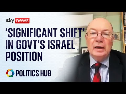 'Significant shift' in government's position on Israel-Hamas conflict
