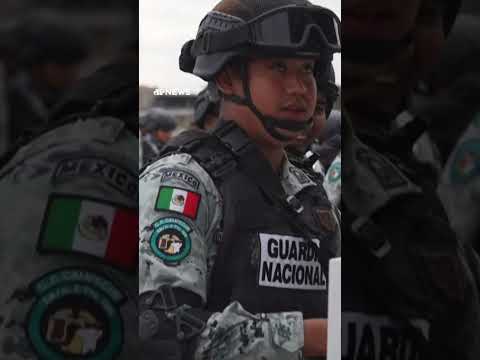 México envia 10 mil militares à fronteira após acordo com Trump para adiar tarifas #shorts