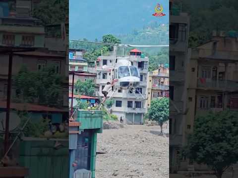 Nepal flood #nepal #langtang #tibet