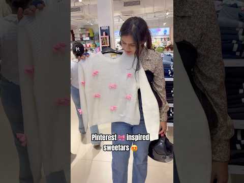Pinterest sweaters 🩷apke liye ❄️#jyotibisht #ytshorts #minivlog #trending #virlshort #shorts