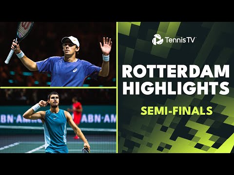 Alcaraz vs Hurkacz Thriller & De Minaur vs Bellucci 🤝 | Rotterdam 2025 Highlights Semi-Final