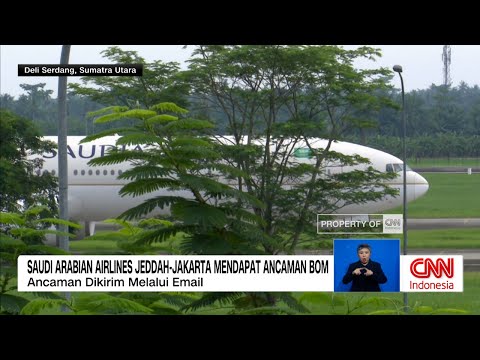 Saudi Arabian Airlines Dapat Ancaman Bom, Mendarat Darurat di Kualanamu