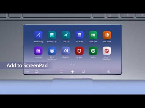 ASUS ScreenPad with ScreenXpert 2.0 - Quick Introduction | ASUS