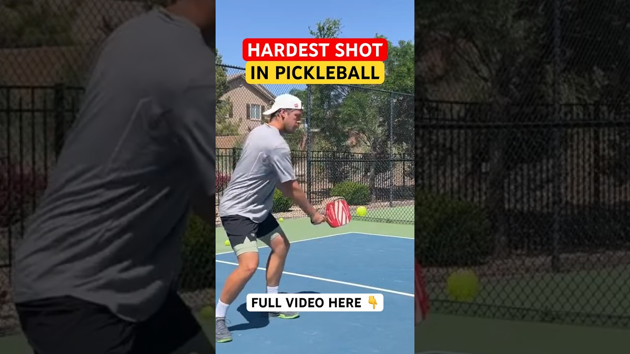 ☝️ Click here to watch! #pickleball