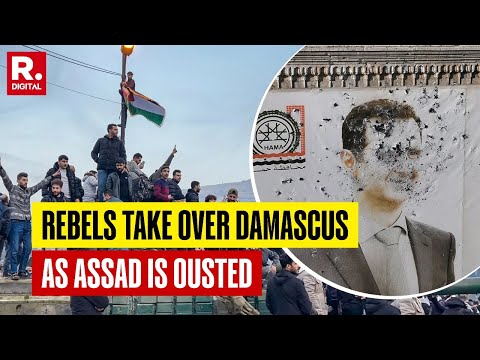 Videos Show How Rebels Takeover  Damascus As Assad Is Ousted