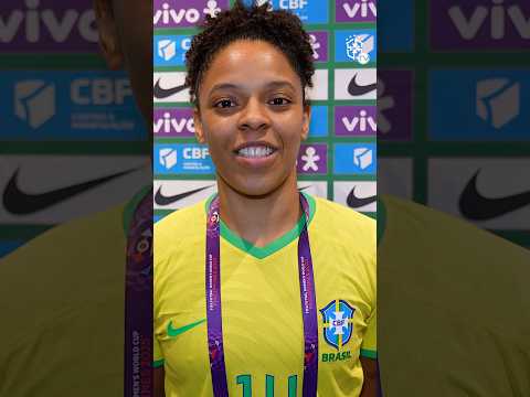 ANA LUIZA DESCREVE A EMOÇÃO DE MARCAR O PRIMEIRO GOL DO BRASIL NA COPA DO MUNDO DE FUTSAL