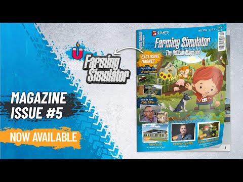 Now Available: Issue #5 of The Official Farming Simulator Magazine