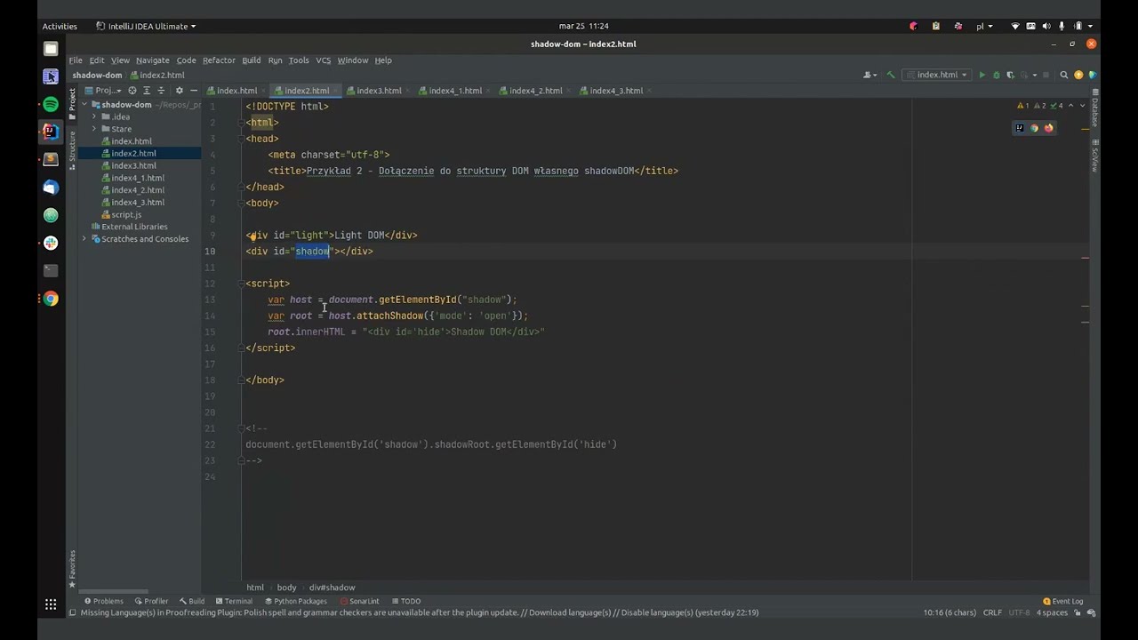 Chapter Frontend Best Practices - Shadow Dom