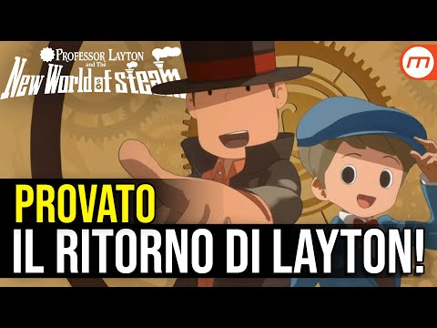 Il professor Layton e il Nuovo Mondo a vapore: lo abbiamo provato!