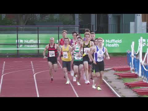 1500m Men E race British Milers Club Grand Prix Loughborough 27th August 2022