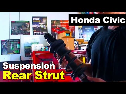 HONDA Civic 7 - Rear Shock Absorber Replacement