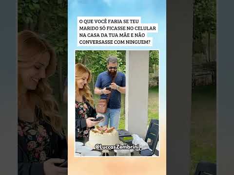 Vida de casados kkkk #luccaszembrini #maridoemulher #casados #relaciomento #casal #sogra #genro