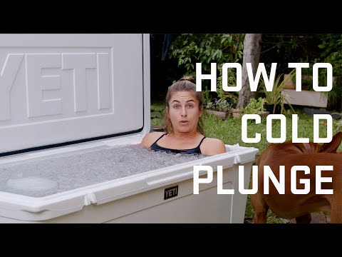 How To DIY cold plunge in a YETI with Emi Erickson