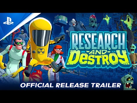 Research and Destroy - Release Trailer | PS5, PS4