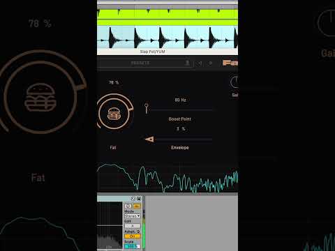 Hear how Slap Fat's envelope control adjusts compression