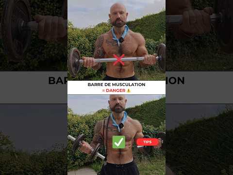 Barre de musculation : ⚠️ ATTENTION aux blessures