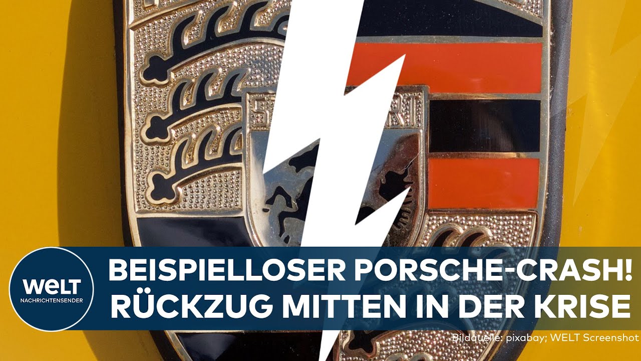WIRTSCHAFT IN DEUTSCHLAND: Porsche in beispielloser Krise! Vorstandsvorsitzender tritt zurück