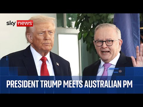 Trump welcomes Australian Prime Minister to the White House