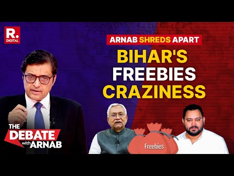 Arnab: Who Is Going To Pay For Freebies Promised By NDA Or Mahagathbandhan?