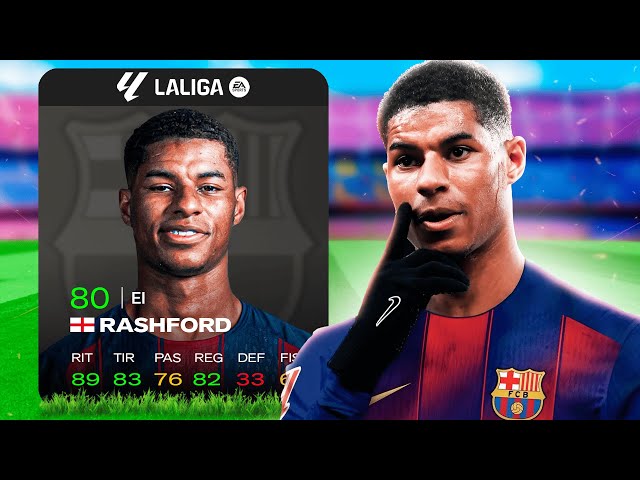 ¡Rejugué La Carrera De Marcus Rashford!