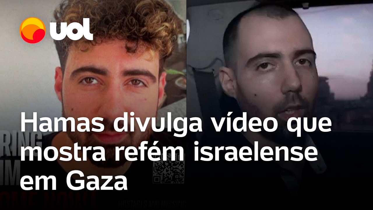Hamas divulga vídeo com reféns israelenses circulando de carro pela Faixa de Gaza; vídeo