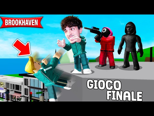 HO PARTECIPATO AI VERI GIOCHI DI SQUID GAME 3 SU BROOKHAVEN ROBLOX!