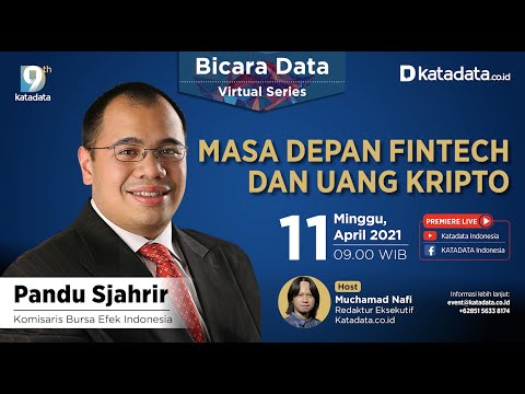 Pandu Sjahrir: Masa Depan Fintech dan Uang Crypto | Katadata Indonesia